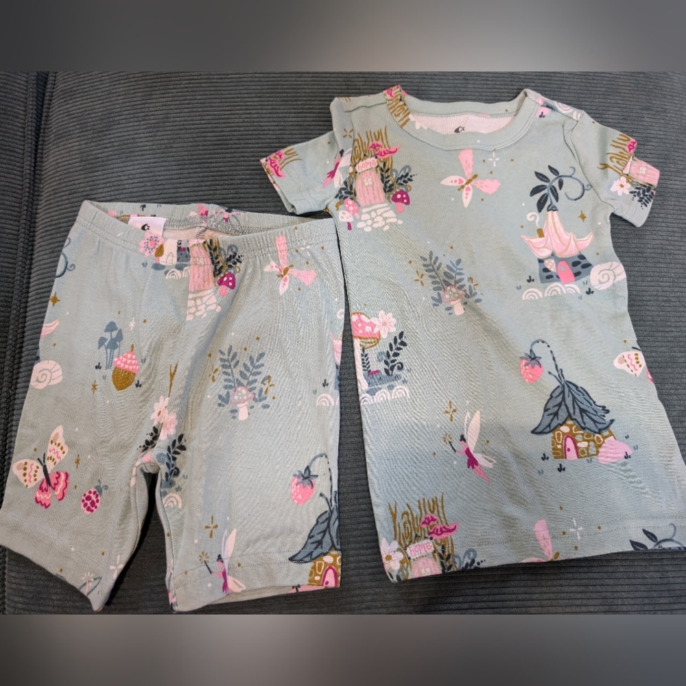 Fish Stix Toddler Pajamas NWOT